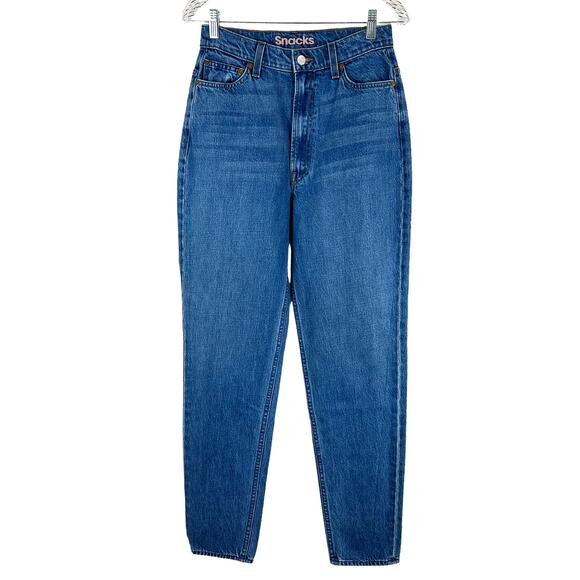 Mother Snacks NWOT High Waisted Twizzy Skimp Size 27 Delicious Memories Straight - Picture 2 of 10